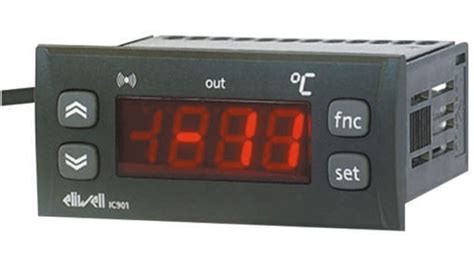 IC 901 | Eliwell On/Off Temperature Controller, 74 x 32mm, PTC Input ...