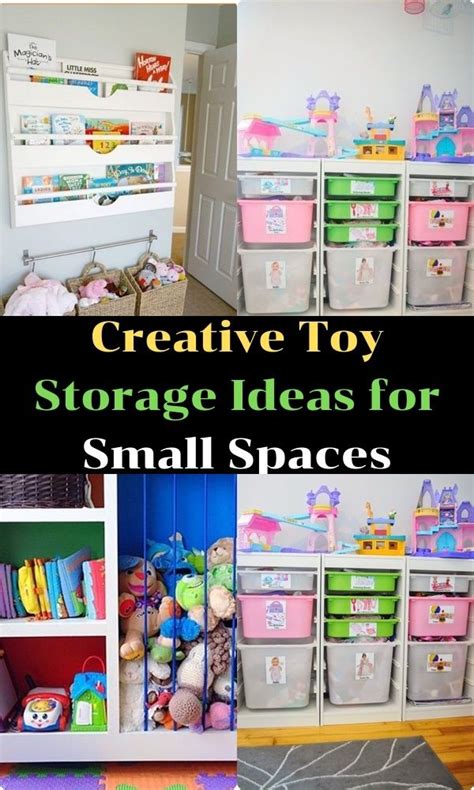 Decor: Creative Toy Storage Ideas for Small Spaces | Creative toy ...