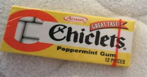 Chiclets (History, Flavors, Pictures & Commercials) - Snack History