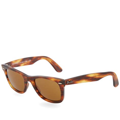 Ray Ban Original Wayfarer Sunglasses Light Havana | END. (US)