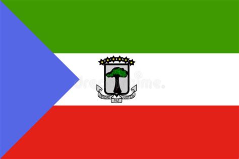 Flag Of Equatorial Guinea Stock Images - Image: 7347104