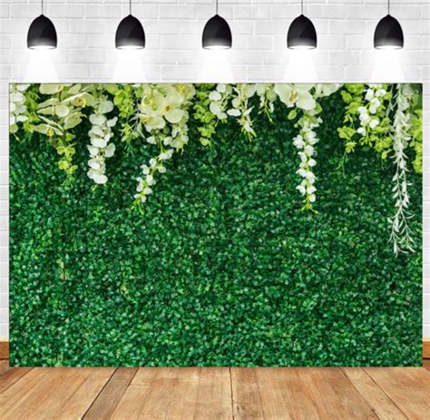 Green Leaf Flower Bridal Shower Backdrop for Wedding Reception - Etsy