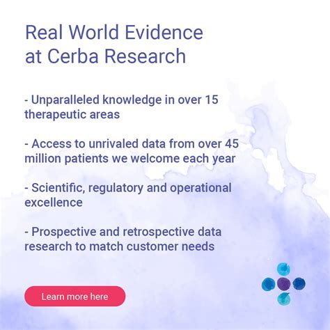 Cerba Research on LinkedIn: Real World Evidence - Cerba Research