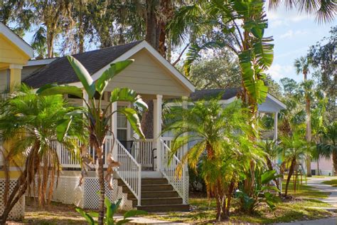 Colorful Cottages at Tropical Palms RV Resort | Petite Retreater