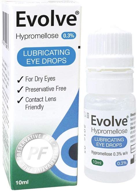 Evolve® Hypromellose 0.3% Preservative Free| Eye Drops | Chemist 4 U