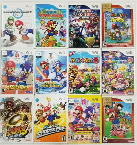 Big Mario Games Wii - TESTED - iCommerce on Web