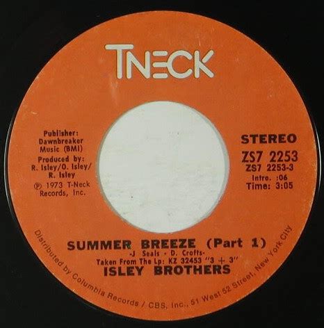 Isley Brothers – Summer Breeze | Releases | Discogs