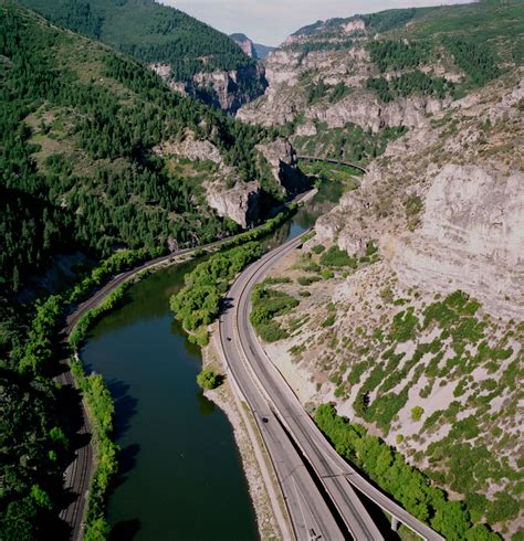 Read An Ode To The Stunning I-70 Stretch Through Glenwood Canyon | Colorado Public Radio