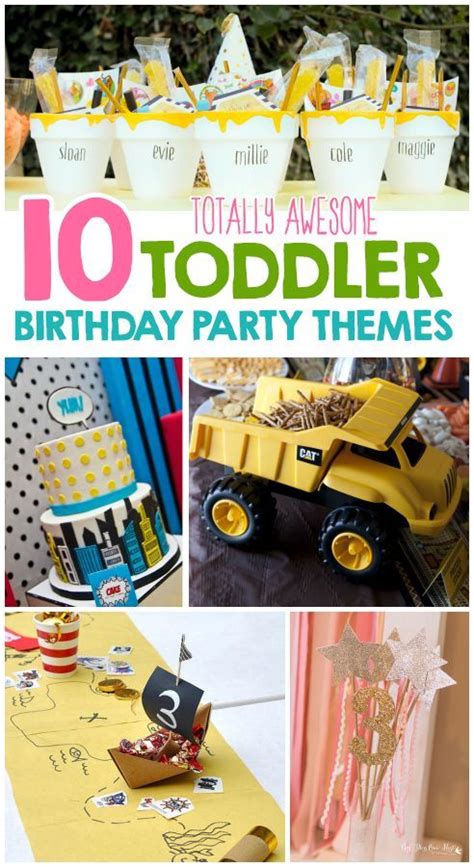 10 totally awesome toddler birthday party themes – Artofit