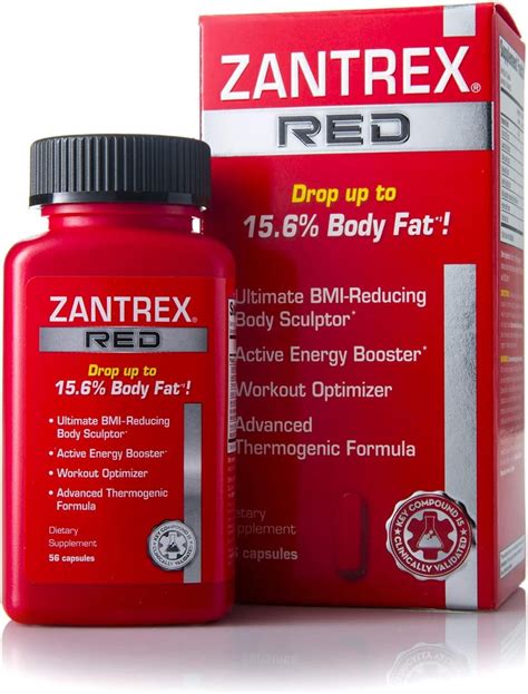 Zantrex Red, 56 Count - Weight Loss Supplement Pills â€“ Fat Burning ...