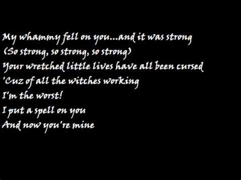 Hocus Pocus- I Put A Spell On You (With Lyrics).wmv - YouTube