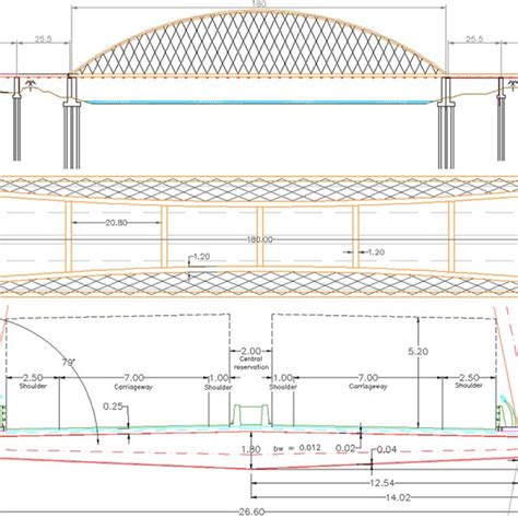 -Tied-arch bridge. Arch in compression, tie in tension Network arch... | Download Scientific Diagram