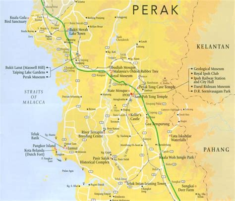 ipoh Map - Malaysia