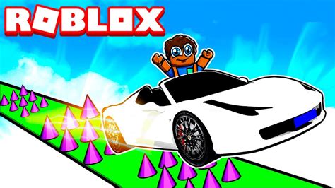 Roblox OBBY, But in a CAR! - YouTube