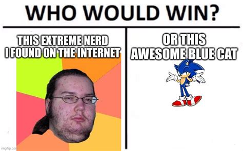 Nerd vs Sonic - Imgflip