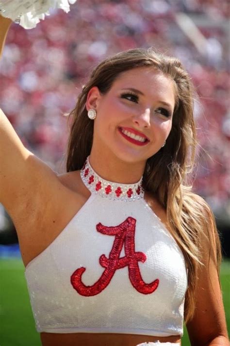 Alabama Crimson Tides cheerleader | Alabama crimson tide, Cheerleading, Alabama
