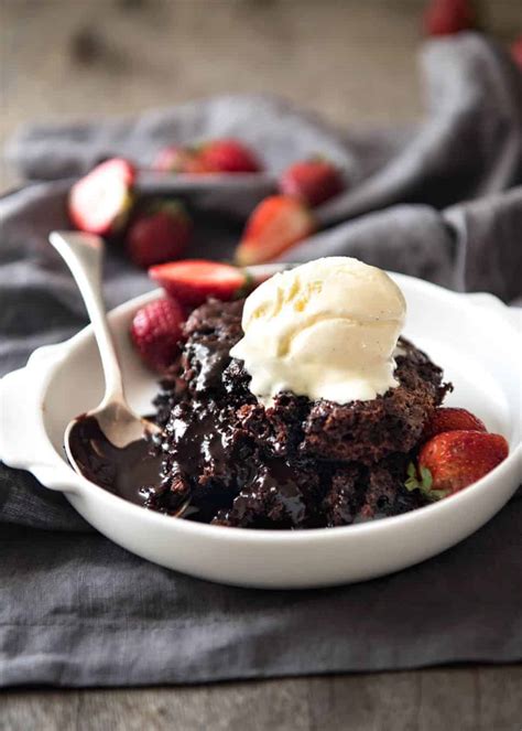 Chocolate Self Saucing Pudding | RecipeTin Eats