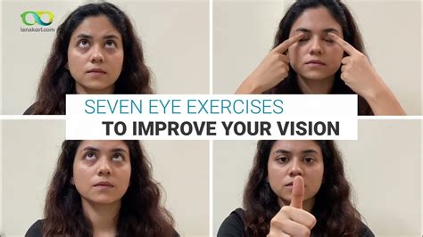 7 Easy Eye Exercises To Improve Your Vision - YouTube