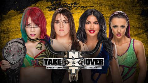 NXT Takeover: NXT Women's Championship Fatal 4-Way Match ...