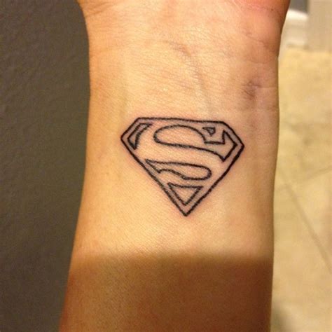 Superman Tattoo - Symbol of Strength and Inspiration