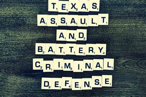 Assault and Battery - Law Office of Genaro R. Cortez, PLLC.