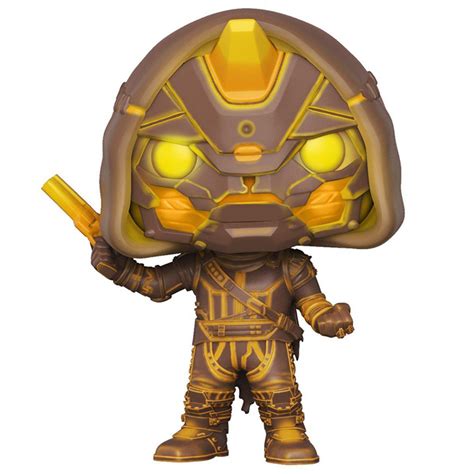 Funko Pop Cayde-6 golden gun glows in the dark | Destiny figures