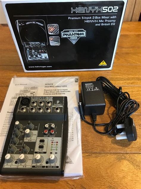 Behringer Xenyx 502 Mixer | in Andover, Hampshire | Gumtree