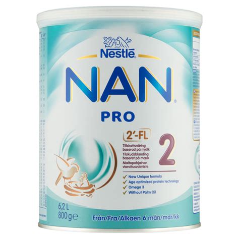 NAN Pro 2 Milk Formula 6+ Months / SHOP SCANDINAVIAN PRODUCTS ONLINE