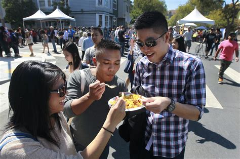 Thousands turn out for street food festival in the Mission