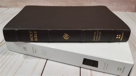 ESV Thinline Bible in Buffalo Leather - Bible Buying Guide