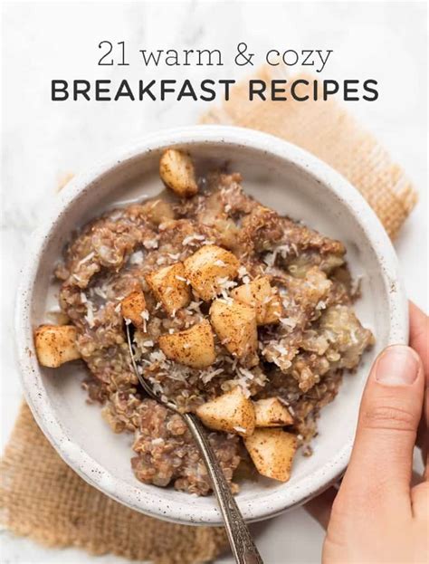 21 Warm & Cozy Winter Breakfast Recipes - Simply Quinoa