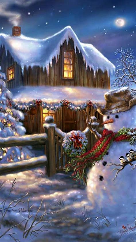 Christmas Cabin Wallpapers - Top Free Christmas Cabin Backgrounds ...