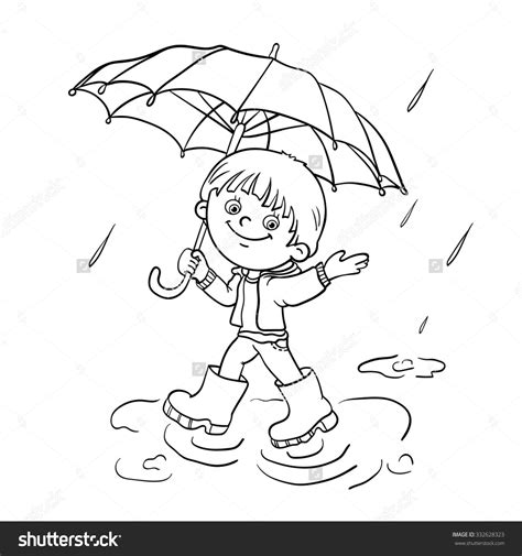 Rain Umbrella Drawing at GetDrawings | Free download