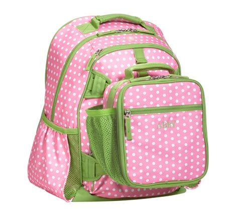 Mackenzie Lavender Damask Backpacks | Pottery Barn Kids