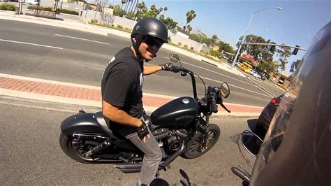 150cc Scooter Puma Falcon and Harley Davidson Iron 883 ride - YouTube