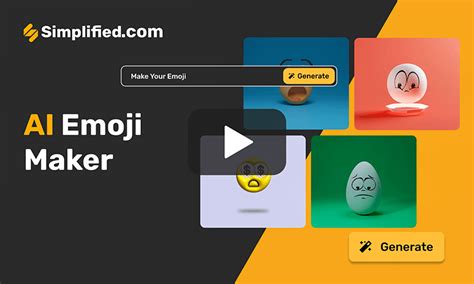 AI Emoji Maker - Create Your Own Custom Emojis Easily