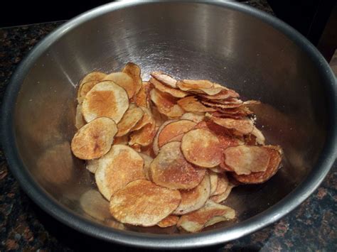 baked salt-free potato chips | Recipes, Snack recipes, Snacks