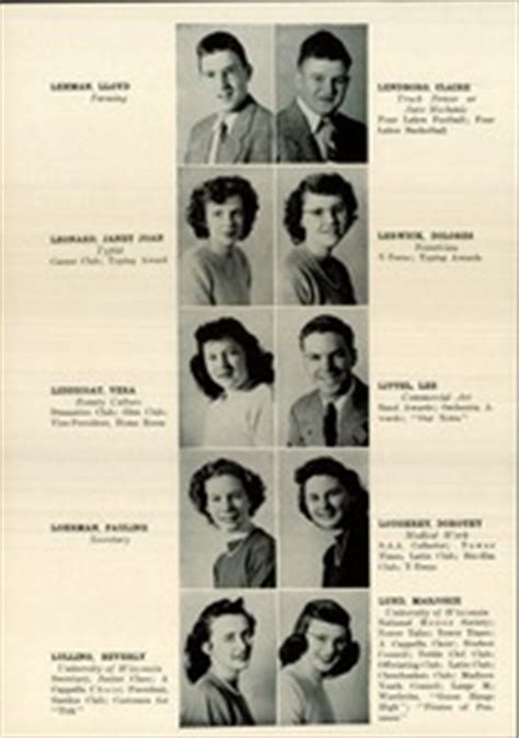 Madison East High School - Tower Tales Yearbook (Madison, WI), Class of 1949, Pages 18 - 35