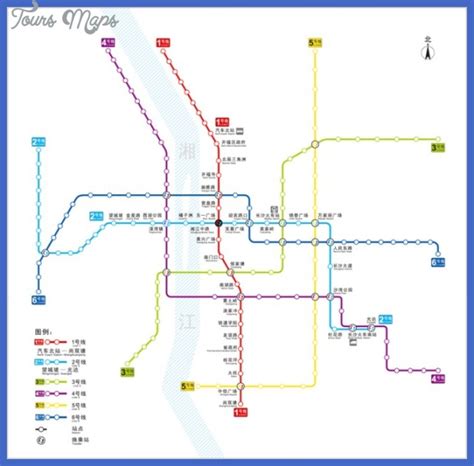 Changsha Metro Map - ToursMaps.com