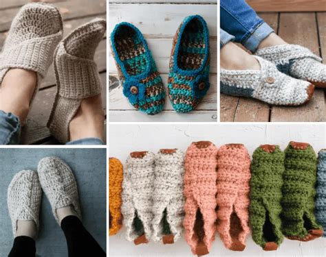 Cute and Cozy Crochet Slipper Patterns - Crochet 365 Knit Too