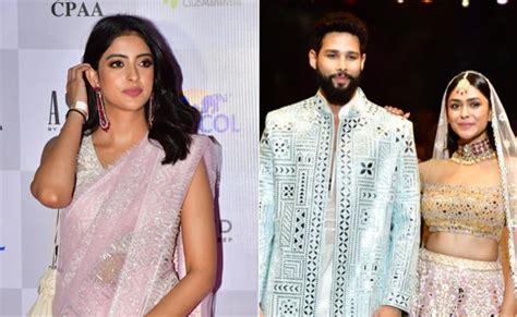 Navya Nanda Cheers For Rumoured Boyfriend Siddhant Chaturvedi At Fashion Show