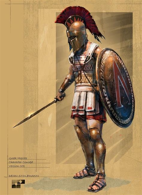 greek hoplite | Greek warrior, Spartan warrior, Roman warriors