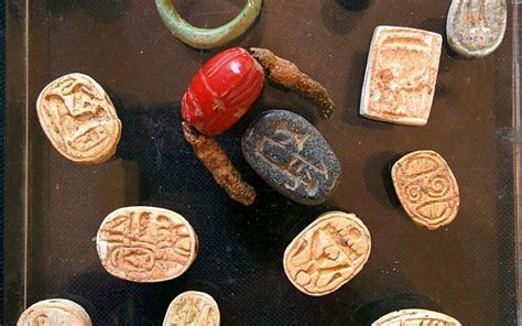 Newfound scarabs highlight the pharaohs' military, cultural sway in ancient Canaan | The Times ...