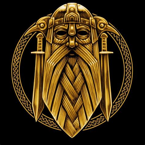 Odin the Wanderer | Arte viking, Símbolos viking, Arte celta