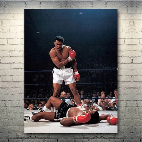 Muhammad Ali Sonny Liston Photo Poster – Aesthetic Wall Decor