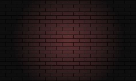 Premium Vector | Dark red brick wall background.