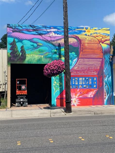 Arts Commission Brings New Mural to Downtown Ferndale | City of Ferndale