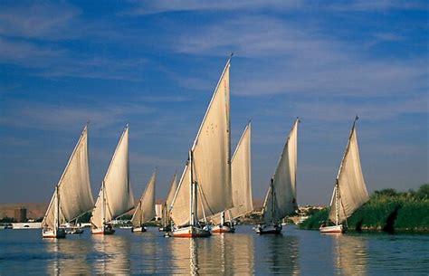 "Feluccas on River Nile, Aswan (Egypt) " Poster by petrsvarc | Redbubble