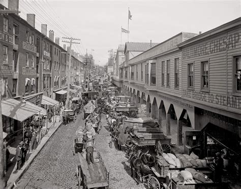 Baltimore, Maryland, Light Street looking North | Old photos, Historic ...