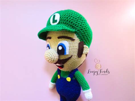 Luigi Crochet Amigurumi Pattern | Etsy